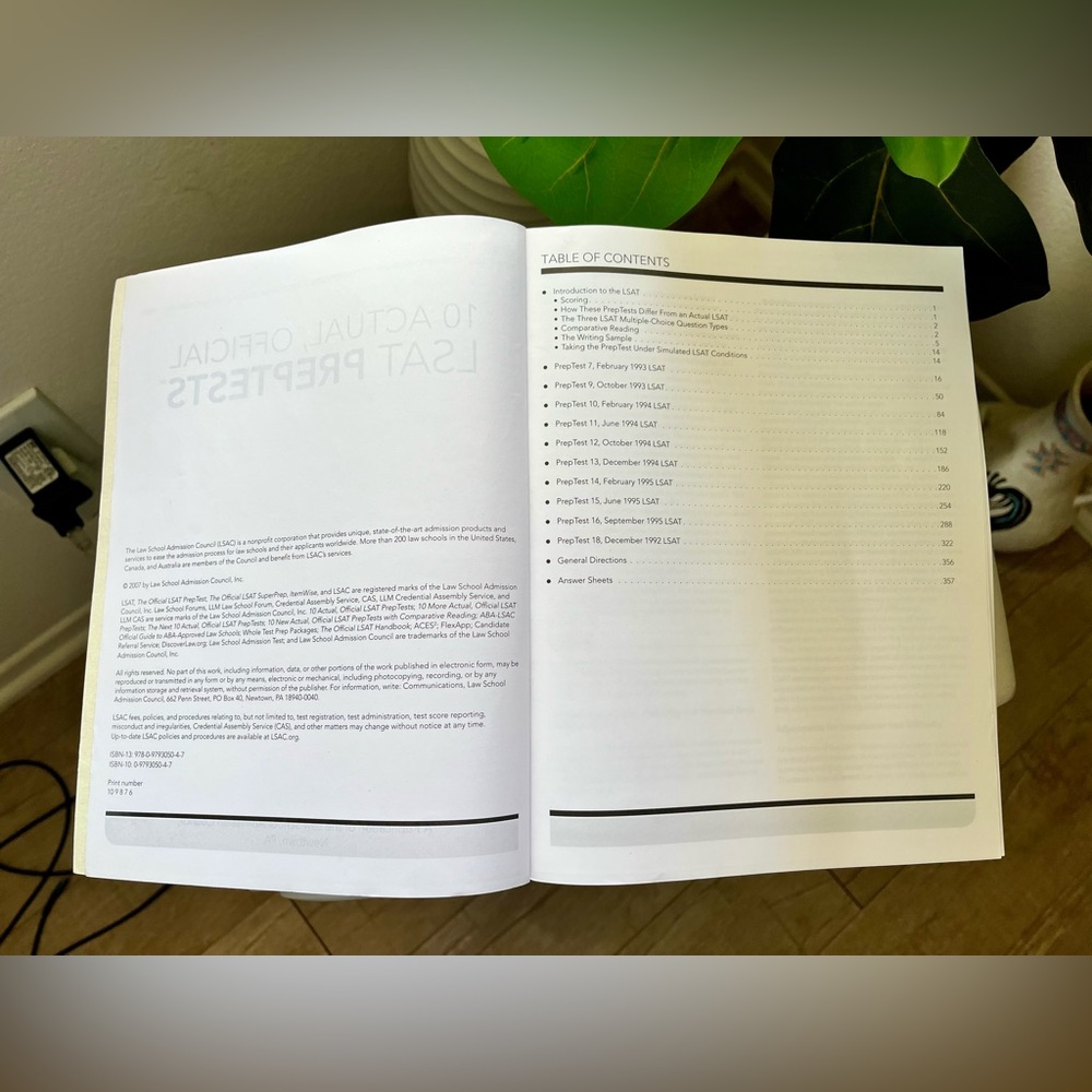 LSAT PrepTest Books Set - Picture 5 of 8
